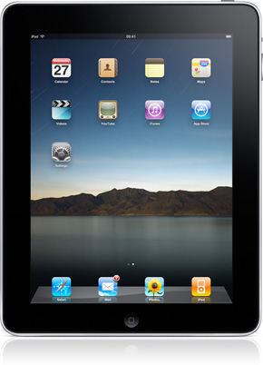 Главный экран в ipad